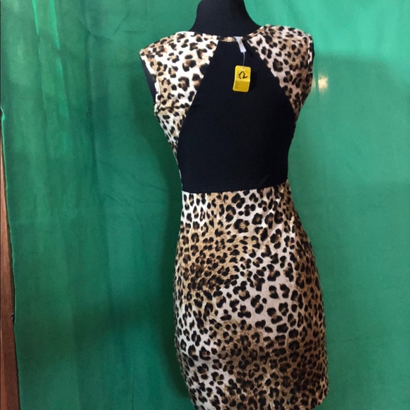 Animal print safari sheet & leopard slip on dress - Picture 4 of 12